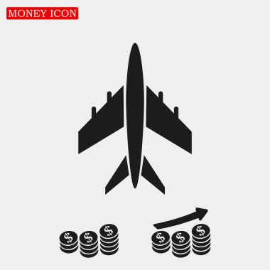 uçak işareti simgesi