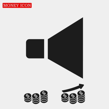 hoparlör işareti simgesi