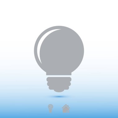 ampul vektör simgesi