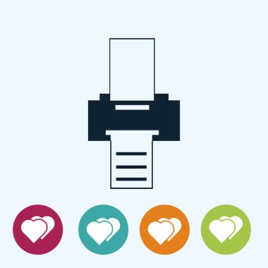 Yazıcı işareti simgesi