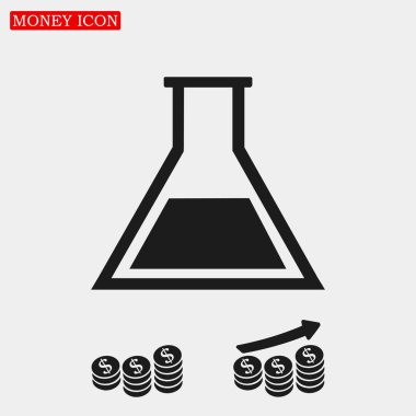 laboratuvar cam simgesi