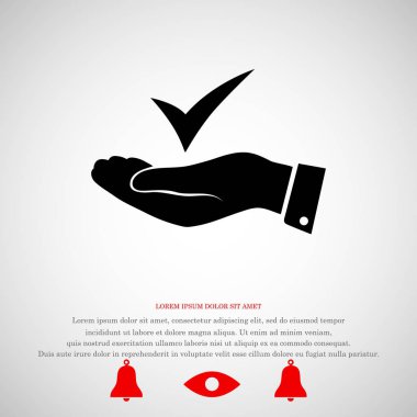 işareti simgesi onaylamak