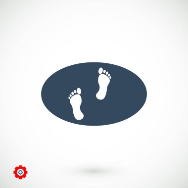 Ayak işareti simgesi