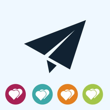 uçak işareti simgesi