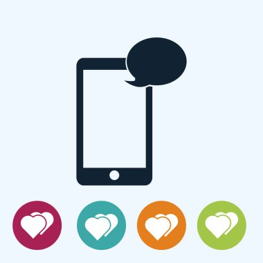 Telefon Düz Simgesi