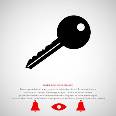 anahtar işareti simgesi