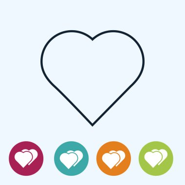 Kalp atışı işareti simgesi