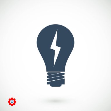 ampul vektör simgesi