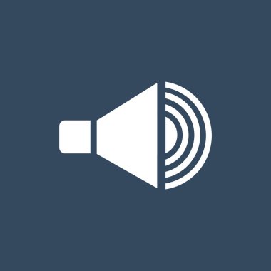 hoparlör işareti simgesi