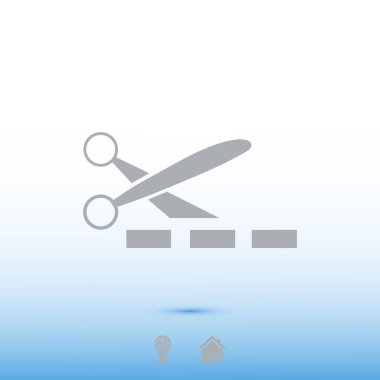 makas işareti simgesi