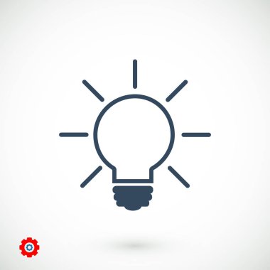 ampul işareti simgesi