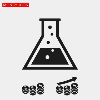 laboratuvar cam simgesi