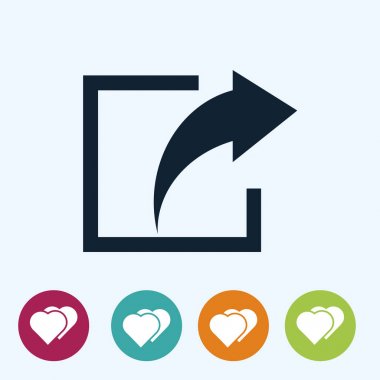 Paylaşım işareti simgesi