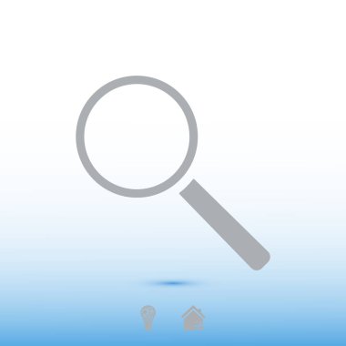 Büyütme cam simgesi