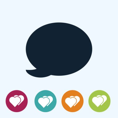 konuşma balonu simgesi