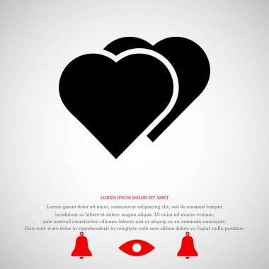 kalp işareti simgesi