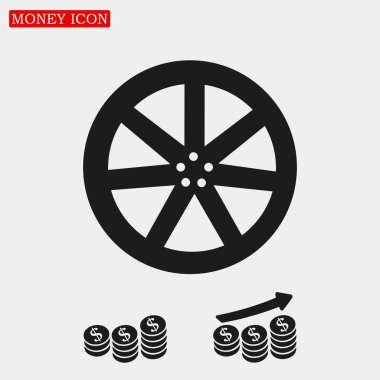 tekerlek işareti simgesi