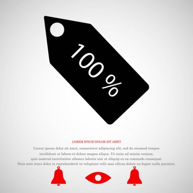 Satılık etiketi simgesi