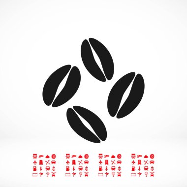 kahve çekirdeği ikonu