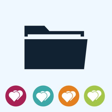 Klasör işareti simgesi