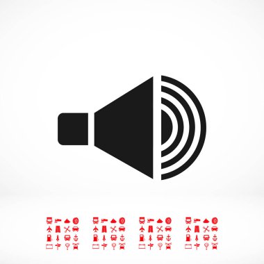 hoparlör işareti simgesi