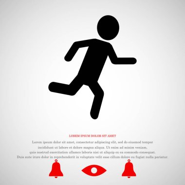 Koşan Adam Simgesi