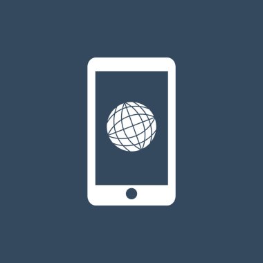 Telefon Düz Simgesi