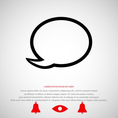 konuşma balonu simgesi