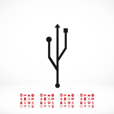 USB işareti simgesi