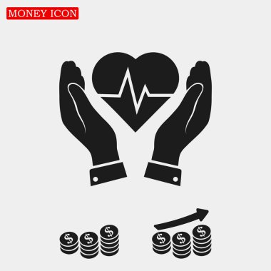 Kalp atışı işareti simgesi