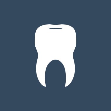 Diş düz simgesi