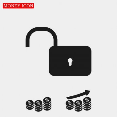 kilit işareti simgesi