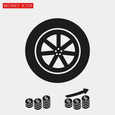 tekerlek işareti simgesi