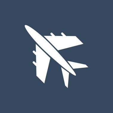 uçak işareti simgesi