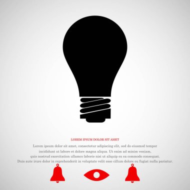 ampul işareti simgesi