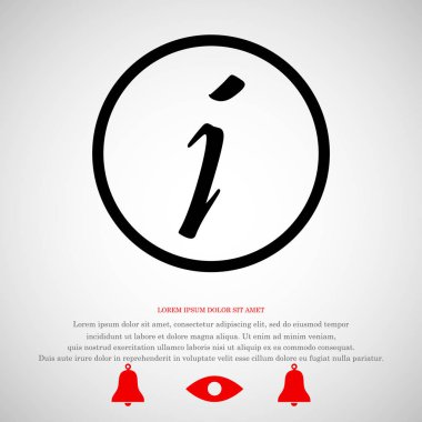 bilgi işareti simgesi