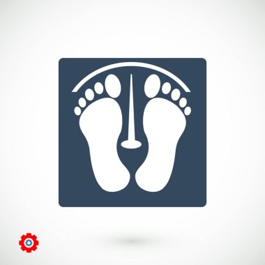 Ayak işareti simgesi