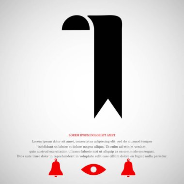 Kurdele işareti simgesi