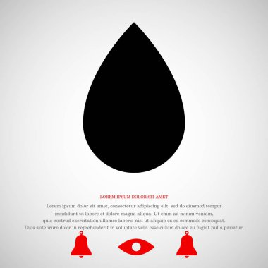 damla işareti simgesi