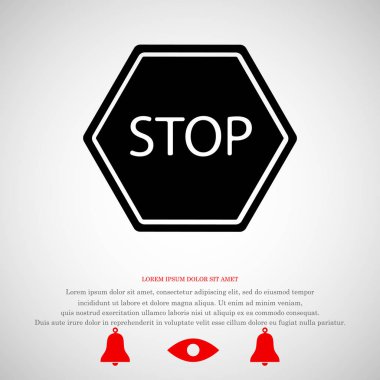 Dur işareti simgesi