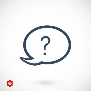 sohbet balonu simgesinin