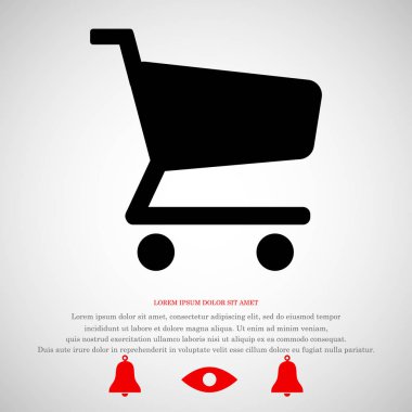 Alışveriş arabası simgesi