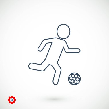 Futbol oyuncu simgesi