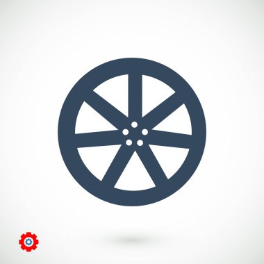 tekerlek işareti simgesi