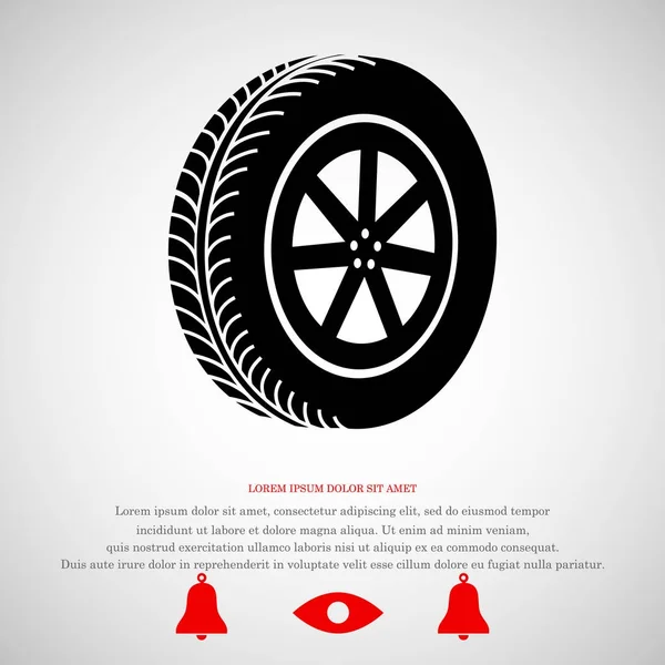 tekerlek işareti simgesi