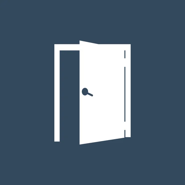 Pictogram deurteken — Stockvector