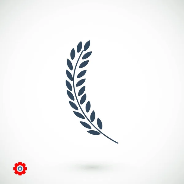 Buğday işareti simgesi — Stok Vektör