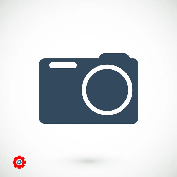 Icona del segno della fotocamera — Vettoriale Stock