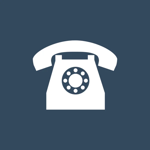 Telefone Flat Icon —  Vetores de Stock