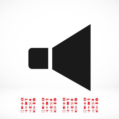 hoparlör işareti simgesi